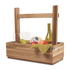 La Cuisine Accessories One Size / Wood La Cuisine - Picnic Table & Carrier