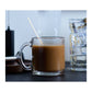 Libbey Glass Drinkware One Size / Clear Libbey Glass - 13oz Glass Coffee Mug