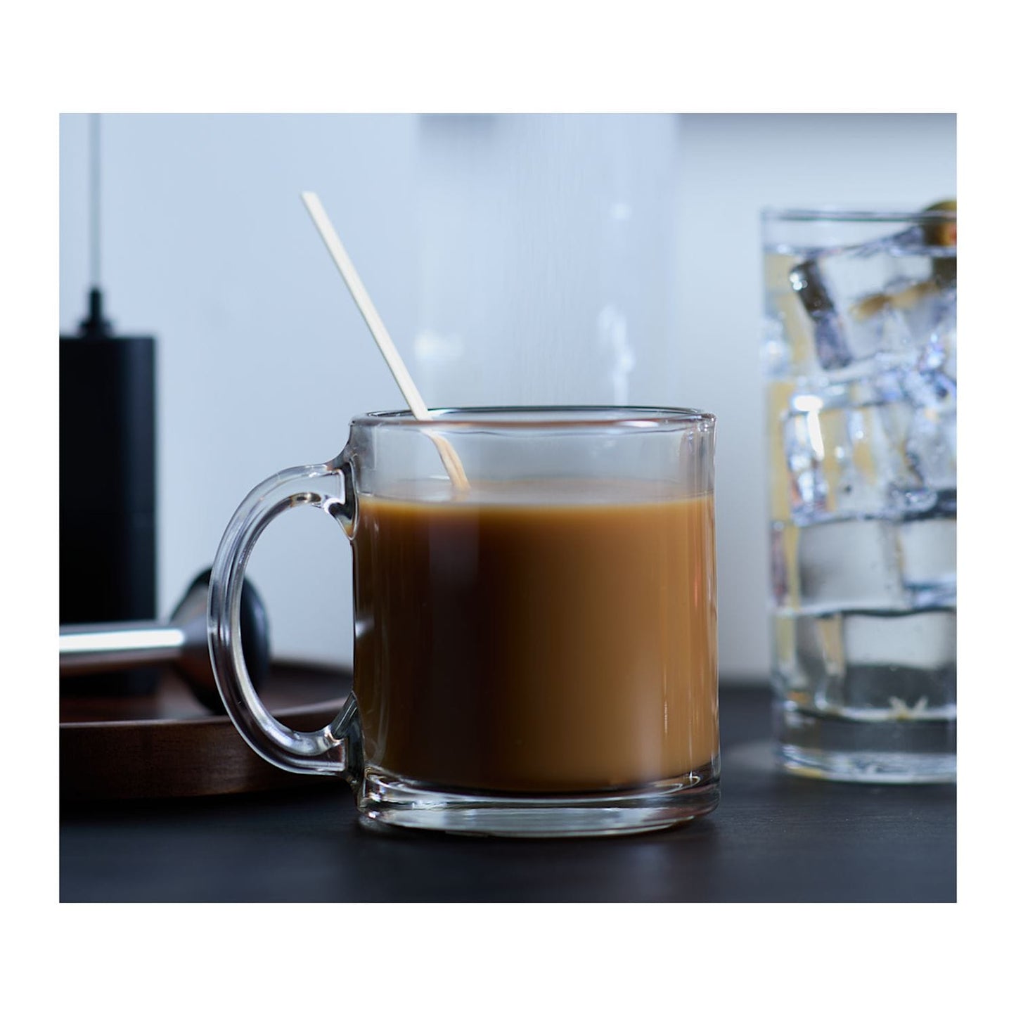 Libbey Glass Drinkware One Size / Clear Libbey Glass - 13oz Glass Coffee Mug