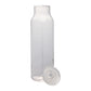 Libbey Glass Drinkware One Size / Clear Libbey Glass - 24oz Glass Water Bottle w/ Press-On Lid