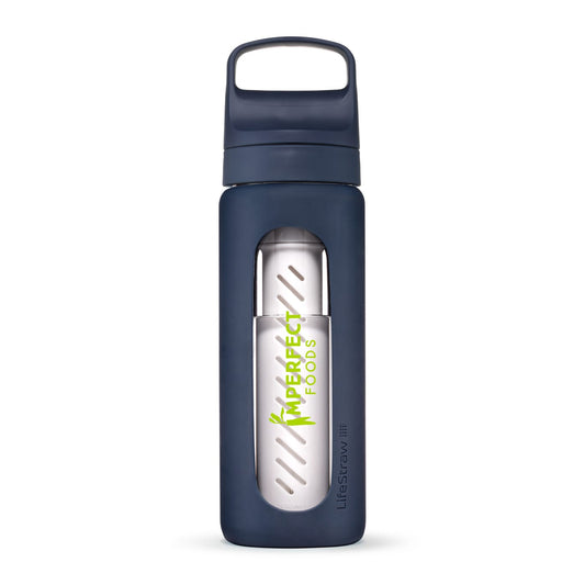 LifeStraw Drinkware 20oz / Aegean LifeStraw - Go Series Glass Bottle 20oz