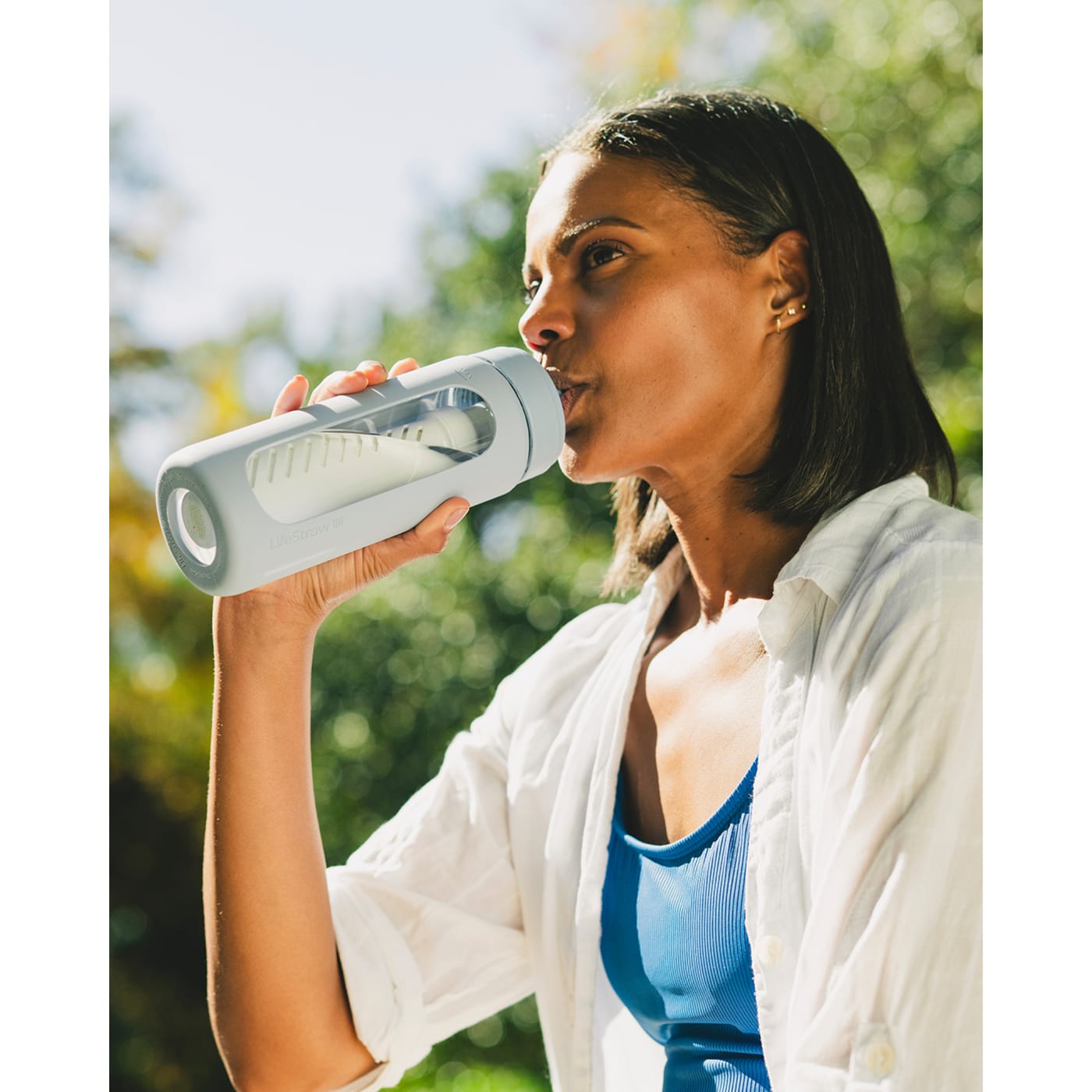 LifeStraw Drinkware LifeStraw - Go Series Glass Bottle 20oz