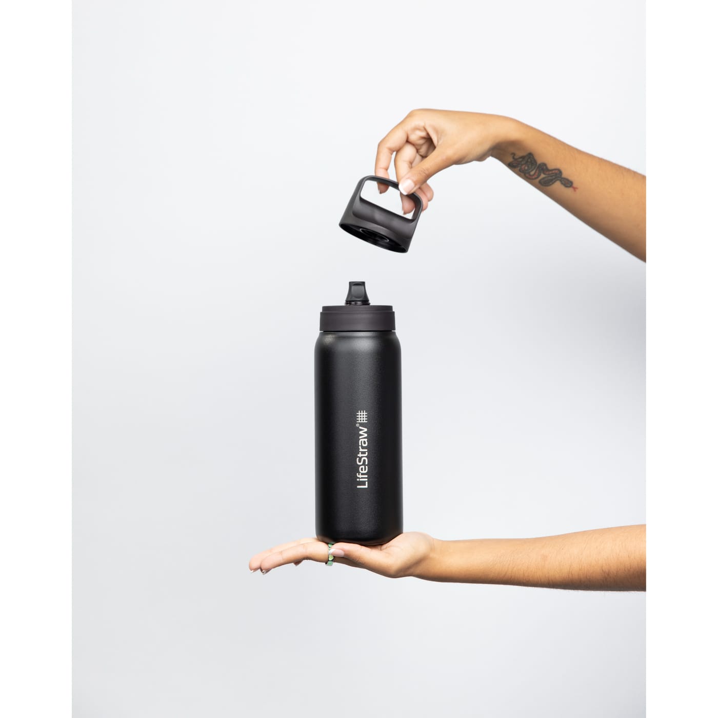 LifeStraw Drinkware LifeStraw - Go Series Stainless Bottle 24oz