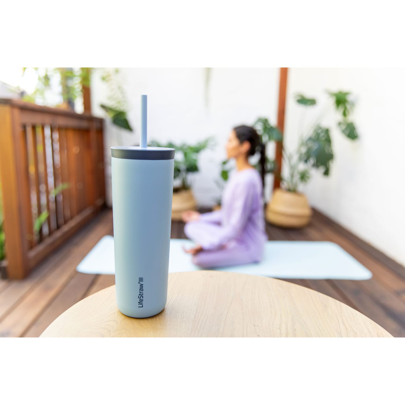 LifeStraw Drinkware LifeStraw - Go Series Stainless Tumbler 18oz