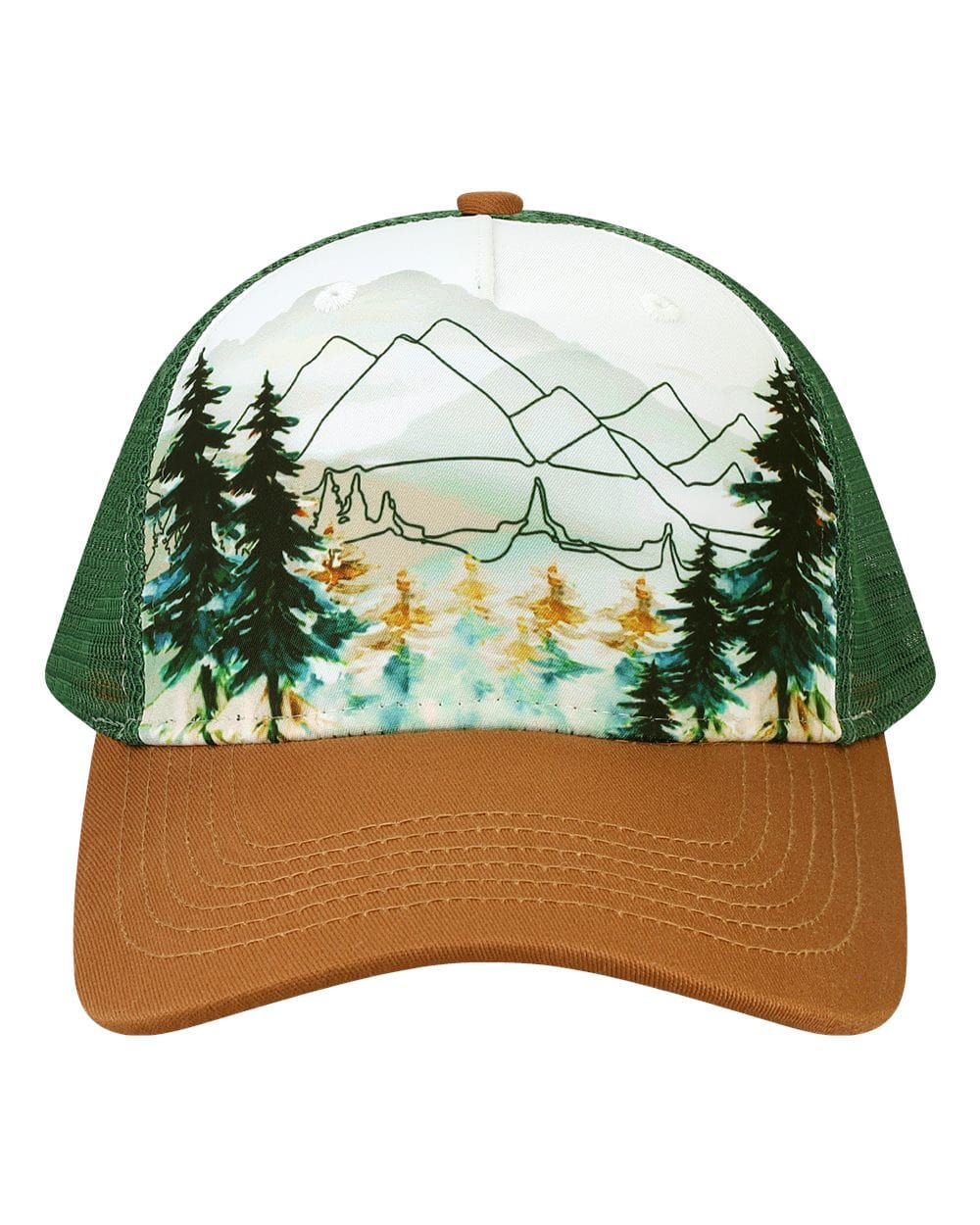 LOCALE Headwear Adjustable / Explorer/Brown LOCALE - Explorer Trucker Cap
