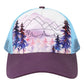 LOCALE Headwear Adjustable / Explorer White/Plum LOCALE - Explorer Trucker Cap