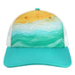 LOCALE Headwear Adjustable / High Tide/Emerald Green LOCALE - Trucker Cap
