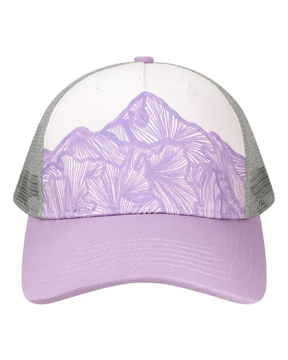LOCALE Headwear Adjustable / Purple Ranges/Lavendar Sophia G LOCALE - Ranges Trucker Cap