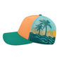 LOCALE Headwear LOCALE - Plain Front Five-Panel Trucker Cap
