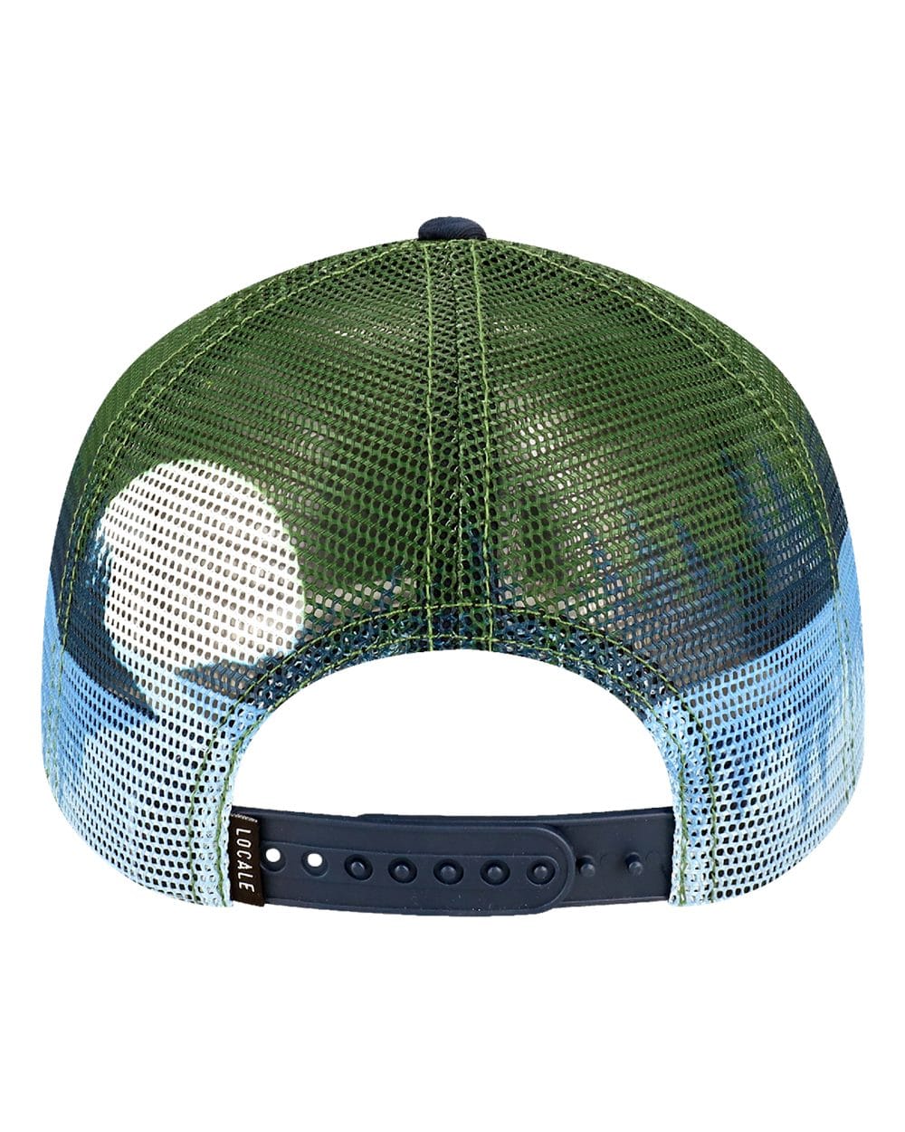 LOCALE Headwear LOCALE - Plain Front Five-Panel Trucker Cap