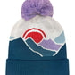 LOCALE Headwear One Size / Mountain Sunset/Purple LOCALE - Mountain Grand Recylced Beanie