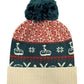 LOCALE Headwear One Size / Nordic Chairlift/Beige LOCALE - Grand Recylced Beanie