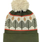 LOCALE Headwear One Size / Rustic Trees/Olive Green LOCALE - Trees Grand Recylced Beanie