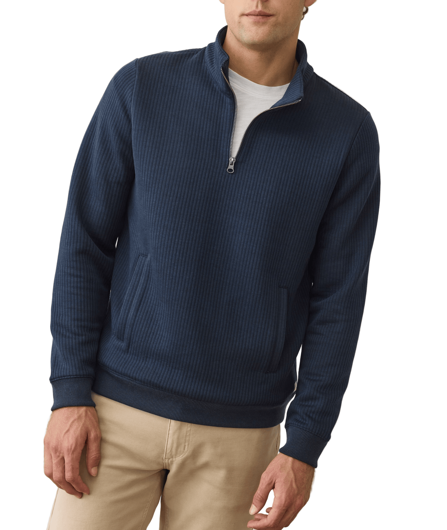 Marine Layer Layering Marine Layer - Corbet Quilted Quarter-Zip