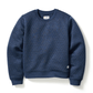 Marine Layer Layering Navy / XS Marine Layer - Women's Corbet Quilted Crewneck