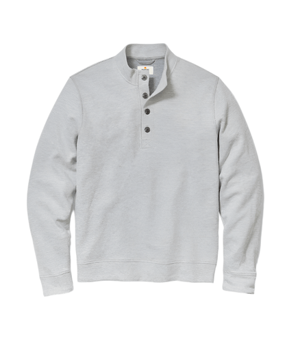 Marine Layer Layering S / Grey Marine Layer - Men's Pacifica Stretch Twill Pullover