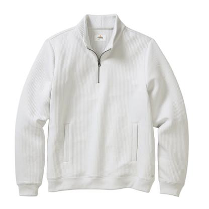 Marine Layer Layering S / Stone Marine Layer - Corbet Quilted Quarter-Zip