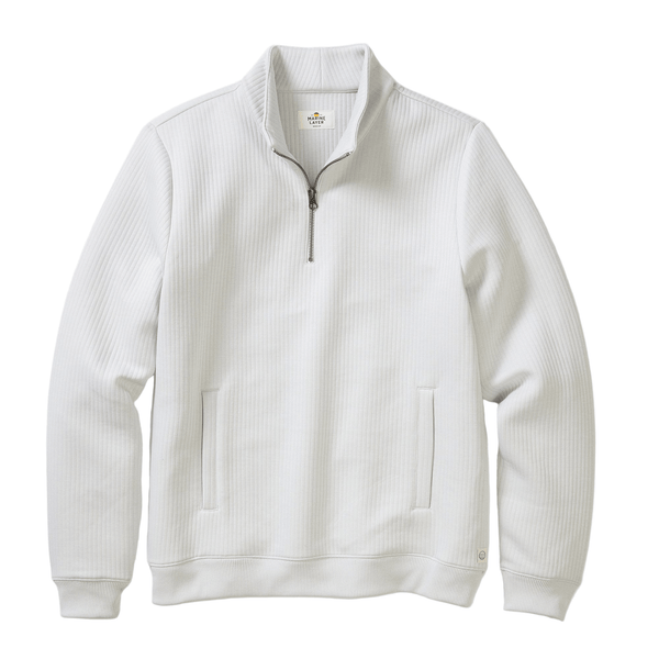 Marine Layer Layering S / Stone Marine Layer - Corbet Quilted Quarter-Zip