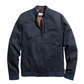 Marine Layer Outerwear S / Blue Black Marine Layer - Men's Rossland Wax Canvas Bomber Jacket