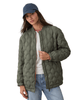 Marine Layer Outerwear XS / Olive Marine Layer - Women's Marina Quilted Bomber