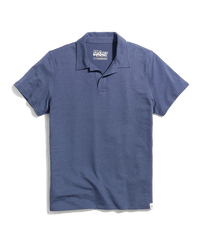 Marine Layer Polos S / Vintage Indigo Marine Layer - Men's Air Polo