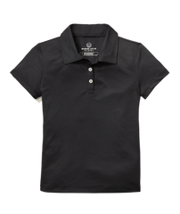 Marine Layer Polos XS / Black Marine Layer - Women's Re-Spun Air Polo