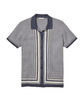 Marine Layer Sweaters S / India Ink/Oatmeal Marine Layer - Men's Ethan Sweater Button-Down