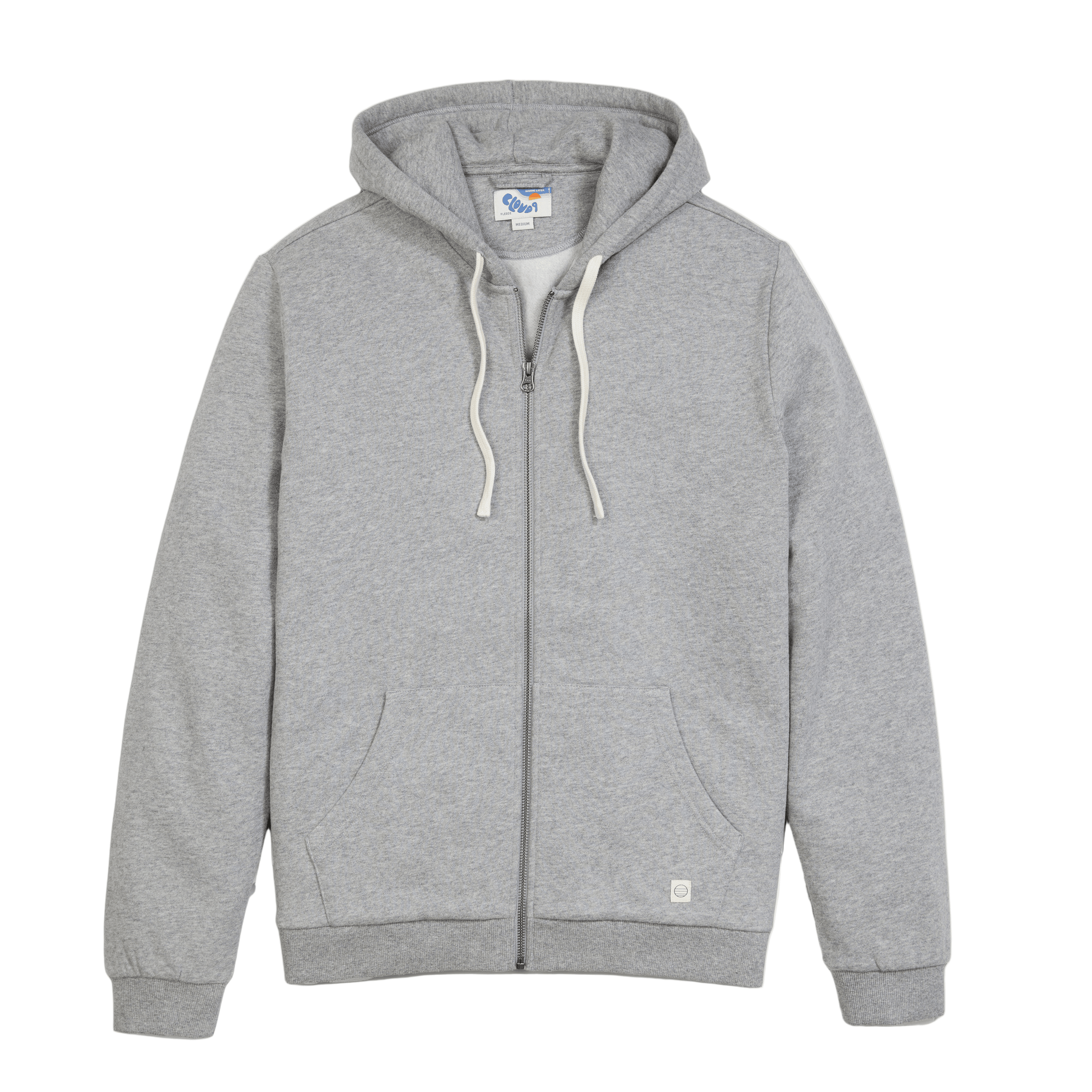 Marine Layer Sweatshirts S / Heather Grey Marine Layer - Men's Cloud 9 Full-Zip Hoodie