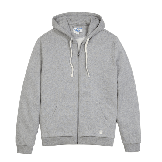 Marine Layer Sweatshirts S / Heather Grey Marine Layer - Men's Cloud 9 Full-Zip Hoodie