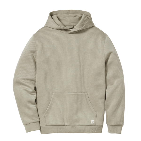 Marine Layer Sweatshirts S / Taupe Marine Layer - Corbet Quilted Hoodie