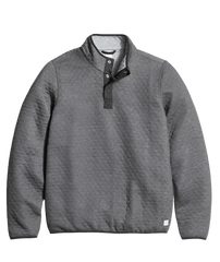 Marine Layer Sweatshirts XS / Charcoal/Heather Grey Marine Layer - Men's Reversible Corbet Pullover