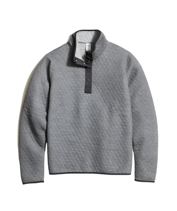 Marine Layer Sweatshirts XS / Charcoal/Heather Grey Marine Layer - Women's Reversible Corbet Pullover