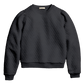 Marine Layer Sweatshirts XS / Charcoal Marine Layer - Women's Corbet Quilted Puff Sleeve Crewneck
