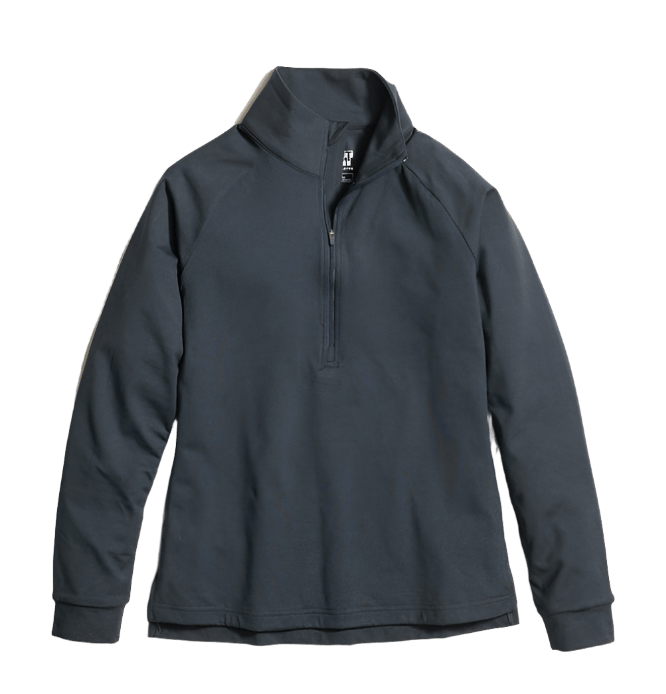 Marine Layer Sweatshirts XS / Charcoal Marine Layer - Women's Re-Spun Sport Quarter-Zip