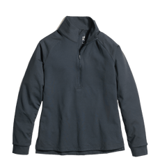Marine Layer Sweatshirts XS / Charcoal Marine Layer - Women's Re-Spun Sport Quarter-Zip
