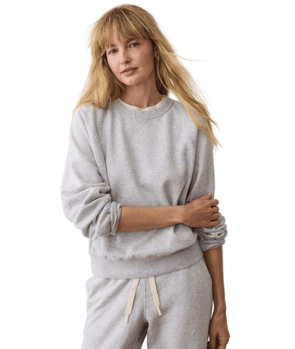 Marine Layer Sweatshirts XS / Heather Grey Marine Layer - Women's Cloud 9 Fleece Sweatshirt