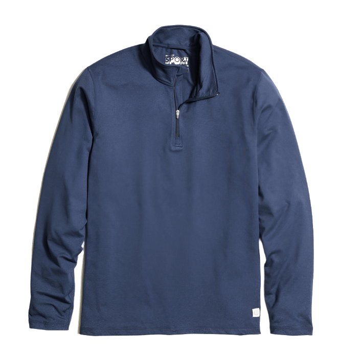 Marine Layer - Men's Re-pun Sport Quarter-Zip – Threadfellows