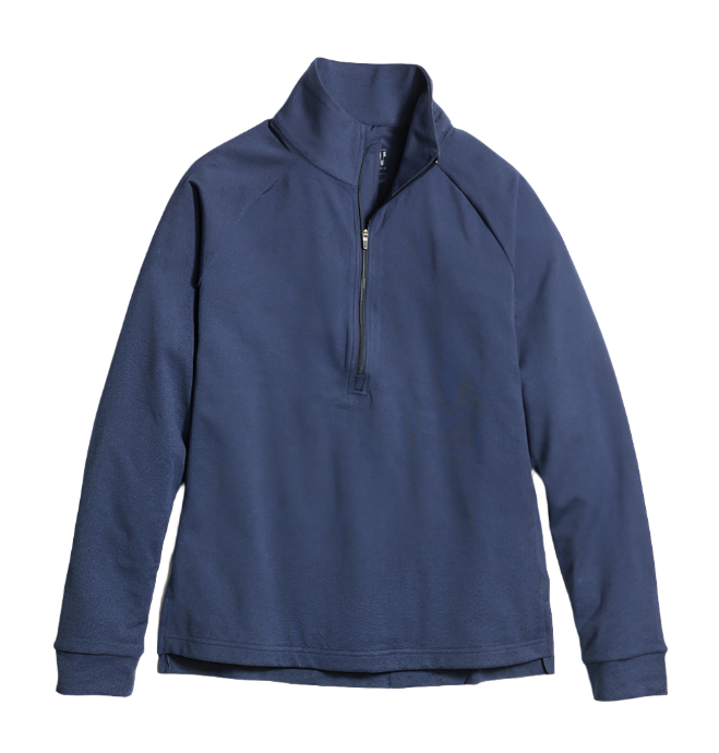 Marine Layer Sweatshirts XS / Navy Marine Layer - Women's Re-Spun Sport Quarter-Zip
