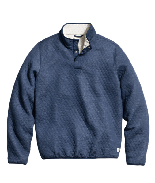 Marine Layer Sweatshirts XS / Navy/Oat Marine Layer - Men's Reversible Corbet Pullover