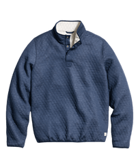 Marine Layer Sweatshirts XS / Navy/Oat Marine Layer - Men's Reversible Corbet Pullover