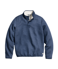 Marine Layer Sweatshirts XS / Navy/Oat Marine Layer - Women's Reversible Corbet Pullover