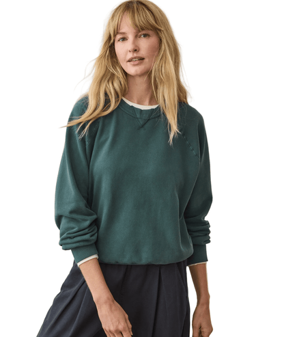 Marine Layer Sweatshirts XS / Rain Forest Marine Layer - Women's Cloud 9 Fleece Sweatshirt