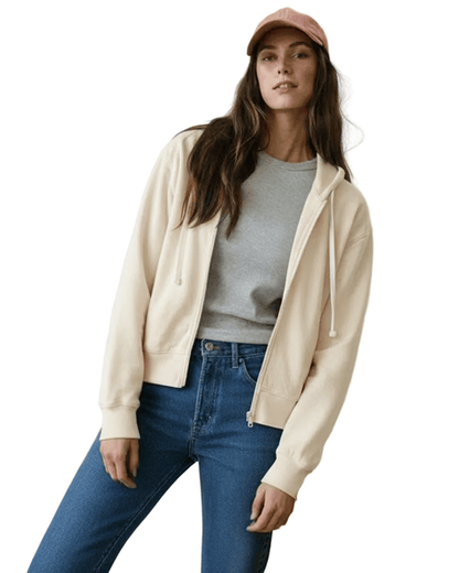 Marine Layer Sweatshirts XS / Whitecap Marine Layer - Women's Cloud 9 Full-Zip Hoodie