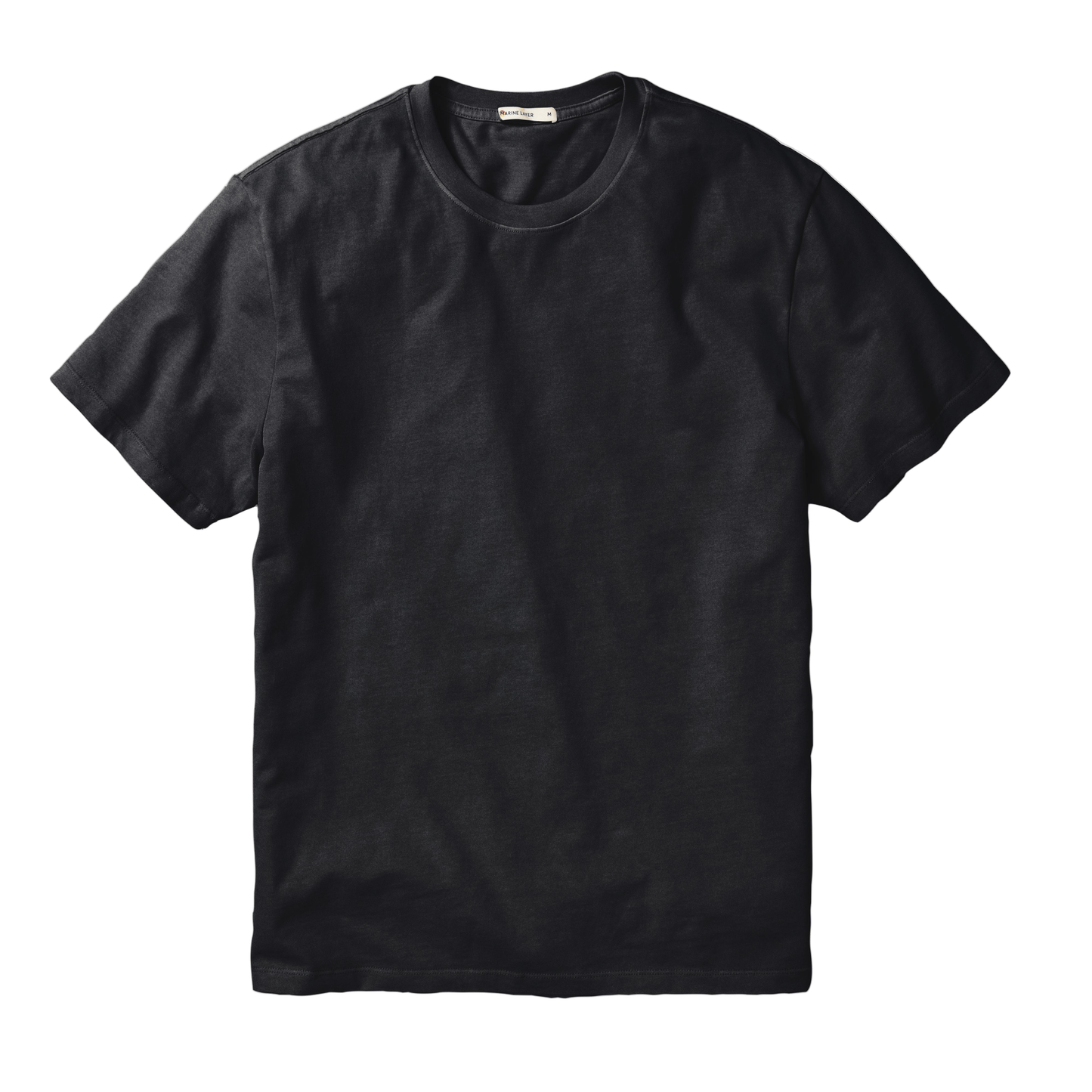 Marine Layer T-Shirts Black / XS Marine Layer - Men's Cloud 9 Sueded Jersey Tee