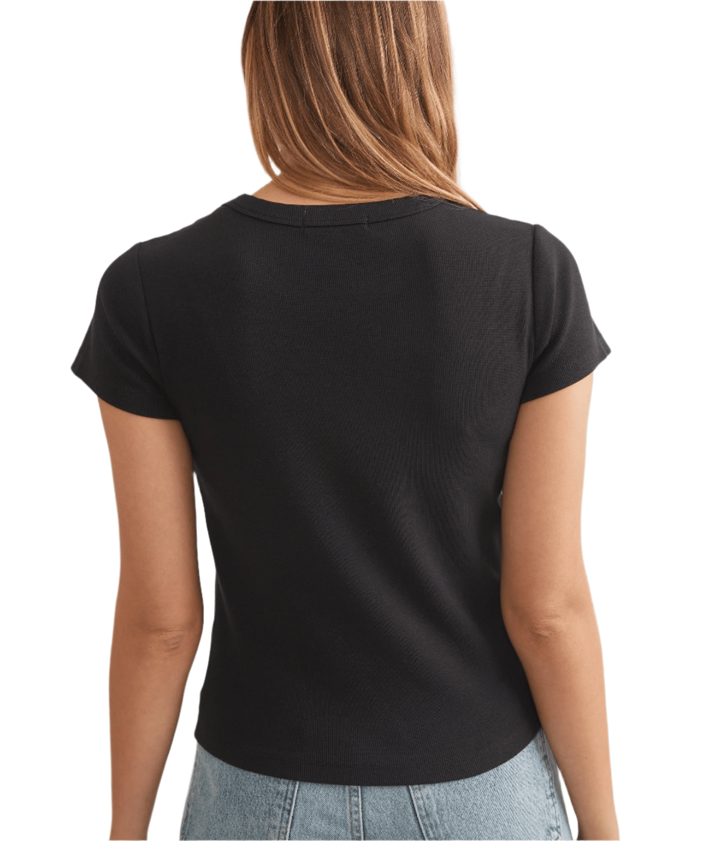 Marine Layer T-Shirts Marine Layer - Women's Lexi Rib Sun-In Crew Tee