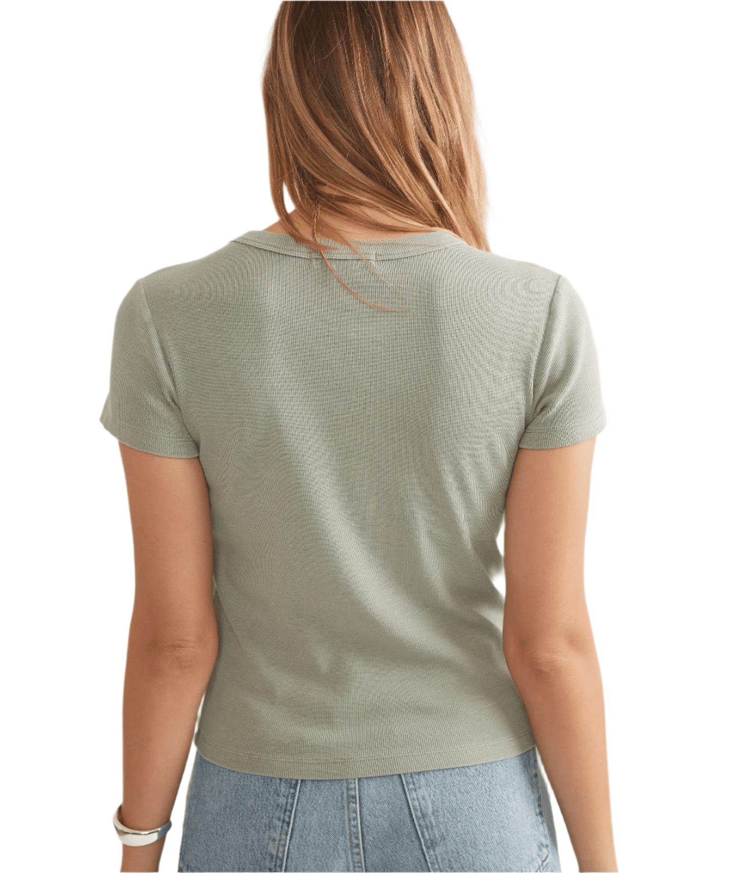 Marine Layer T-Shirts Marine Layer - Women's Lexi Rib Sun-In Crew Tee