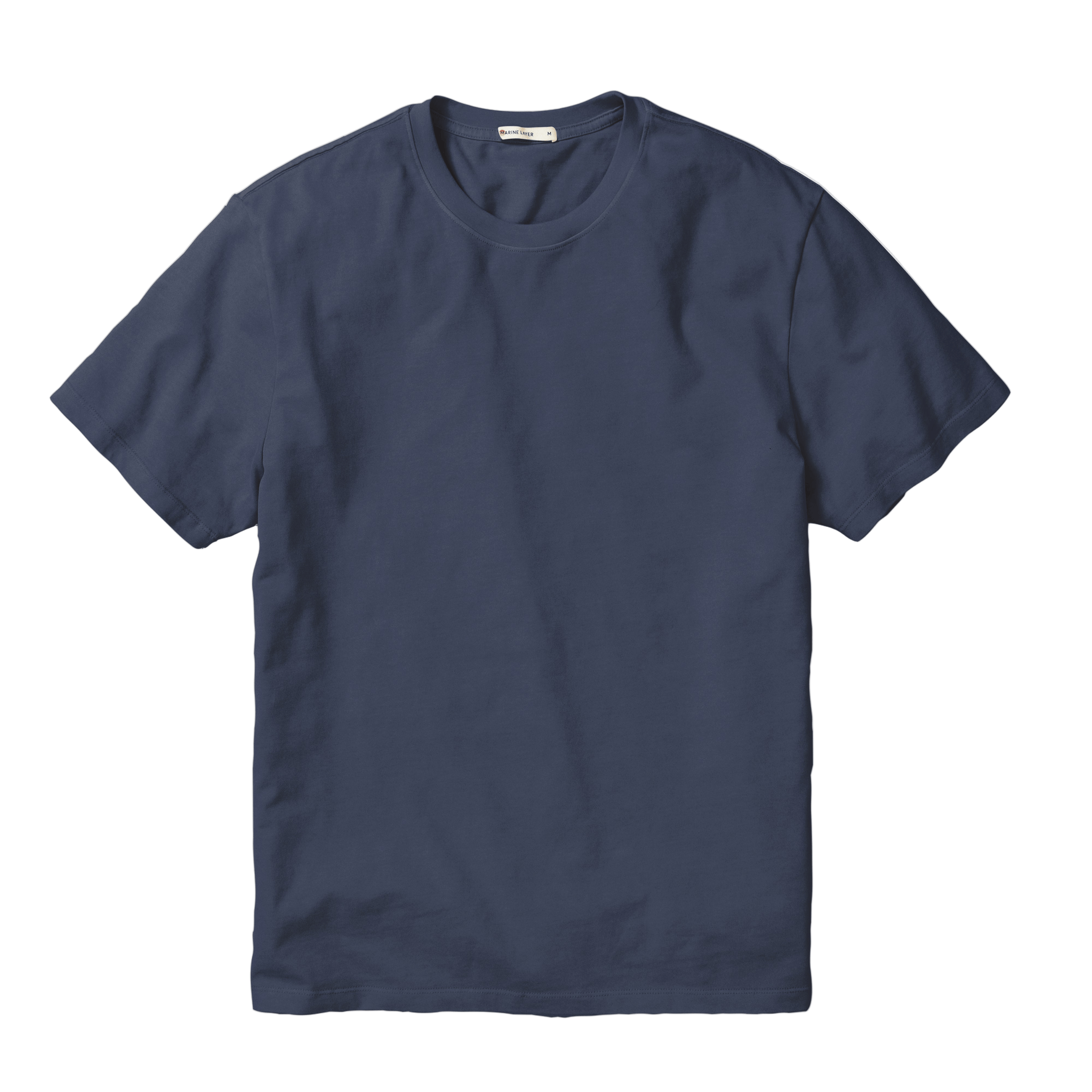 Marine Layer T-Shirts Mood Indigo / XS Marine Layer - Men's Cloud 9 Sueded Jersey Tee