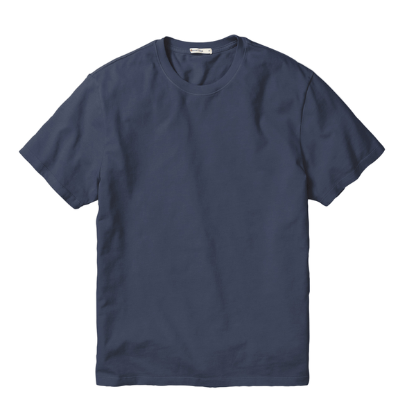 Marine Layer T-Shirts Mood Indigo / XS Marine Layer - Men's Cloud 9 Sueded Jersey Tee