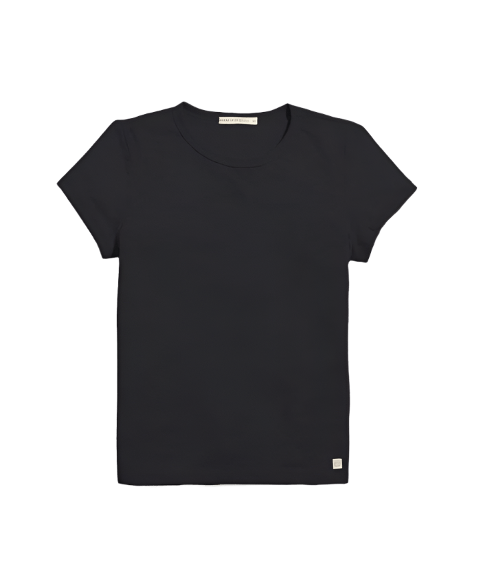 Marine Layer T-shirts XS / Faded Black Marine Layer - Women's Re-Spun Signature Crew