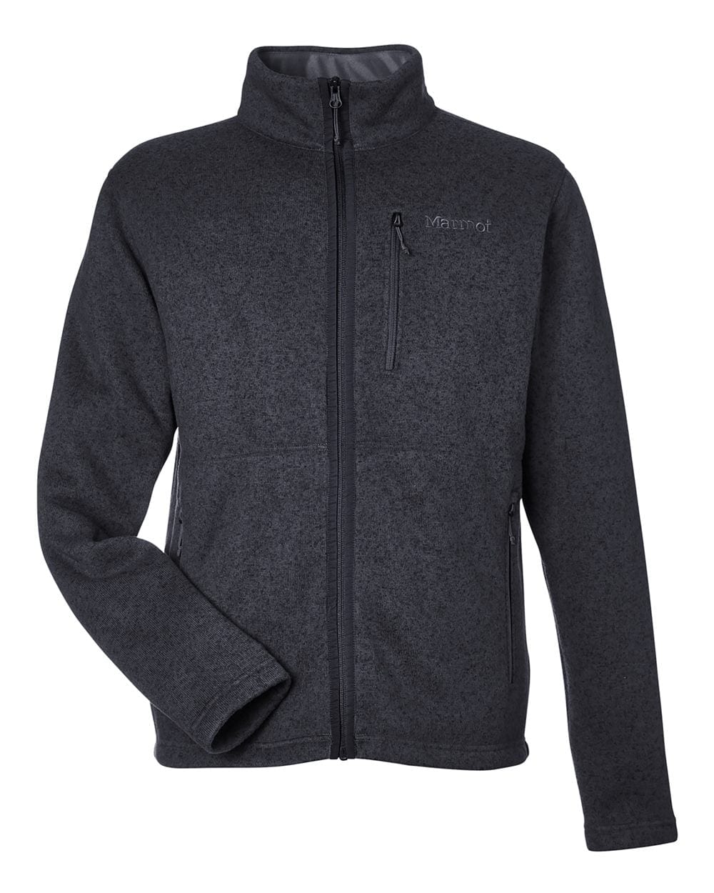 Marmot Fleece S / Black Heather Marmot - Men's Drop Line Fleece Jacket
